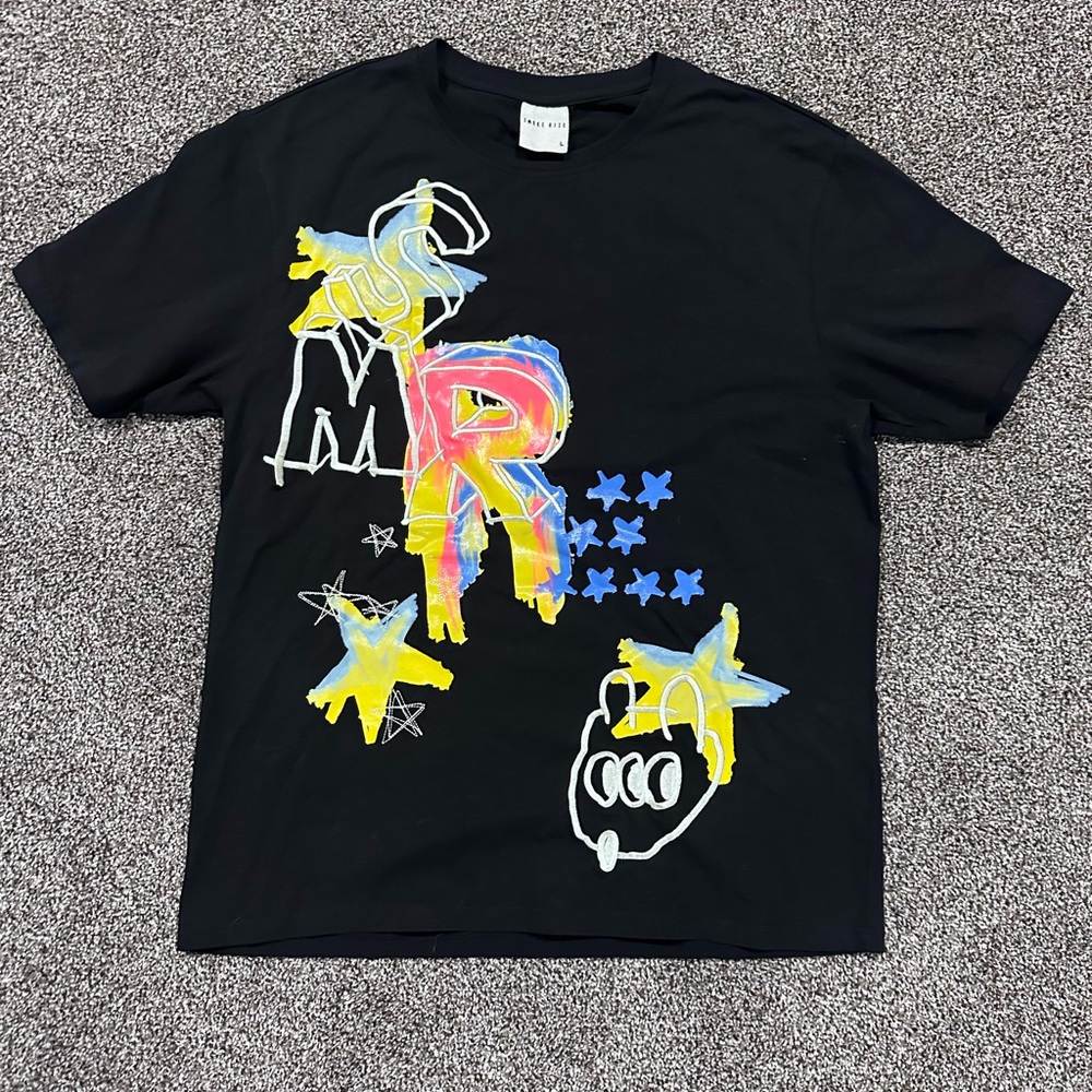 Smoke Rise Graphic Tee – L – Streetwear Style